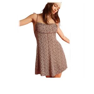 NWT Kai Mini Free People Dress Size Large Earth Tones